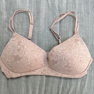 aerie Sunnie wireless lace bra, 36C